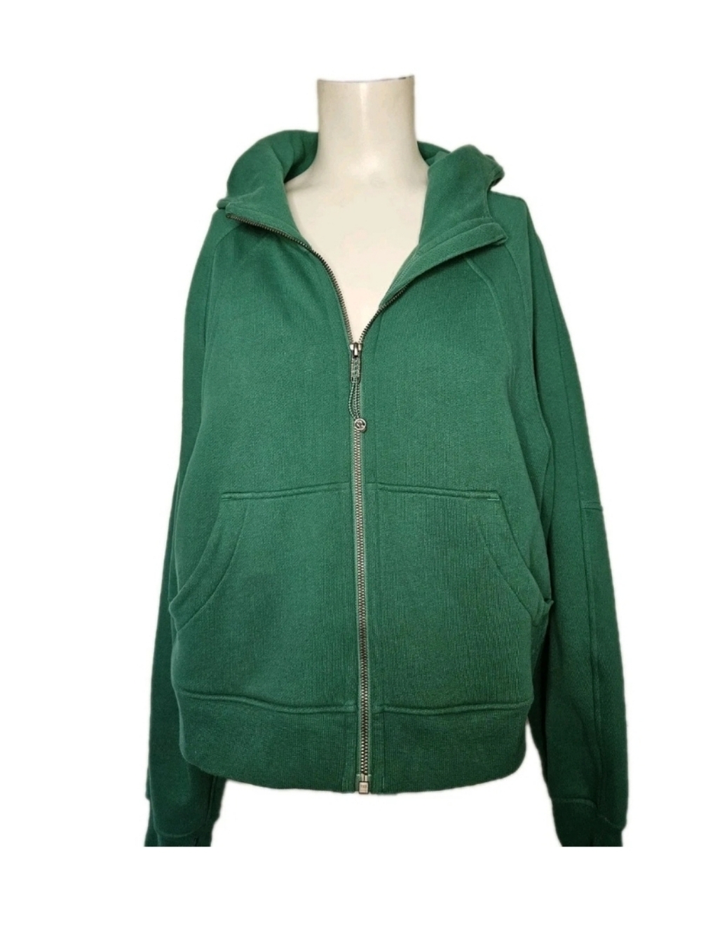 Lululemon Women's Cropped Hooded Zip Front Jacket Size Large